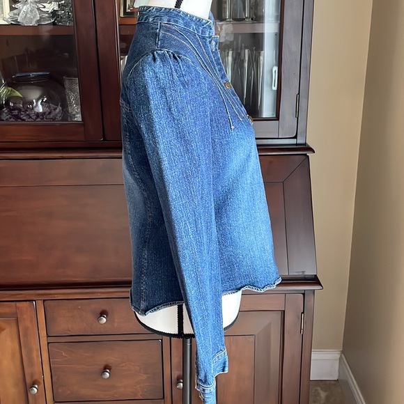 Damada Jeans Shirt Blouse Junior L Adult S - Picture 7 of 10